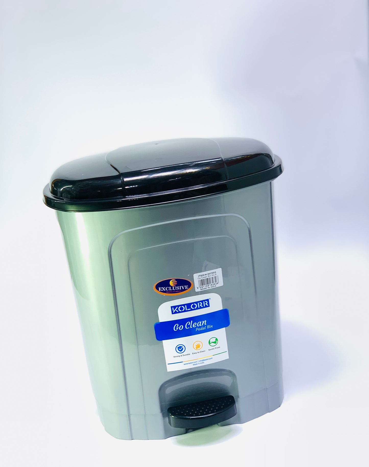 KOLOOR TRASH PEDAL BIN PLASTIC