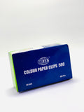 FIS COLOR PAPER CLIP 50MM