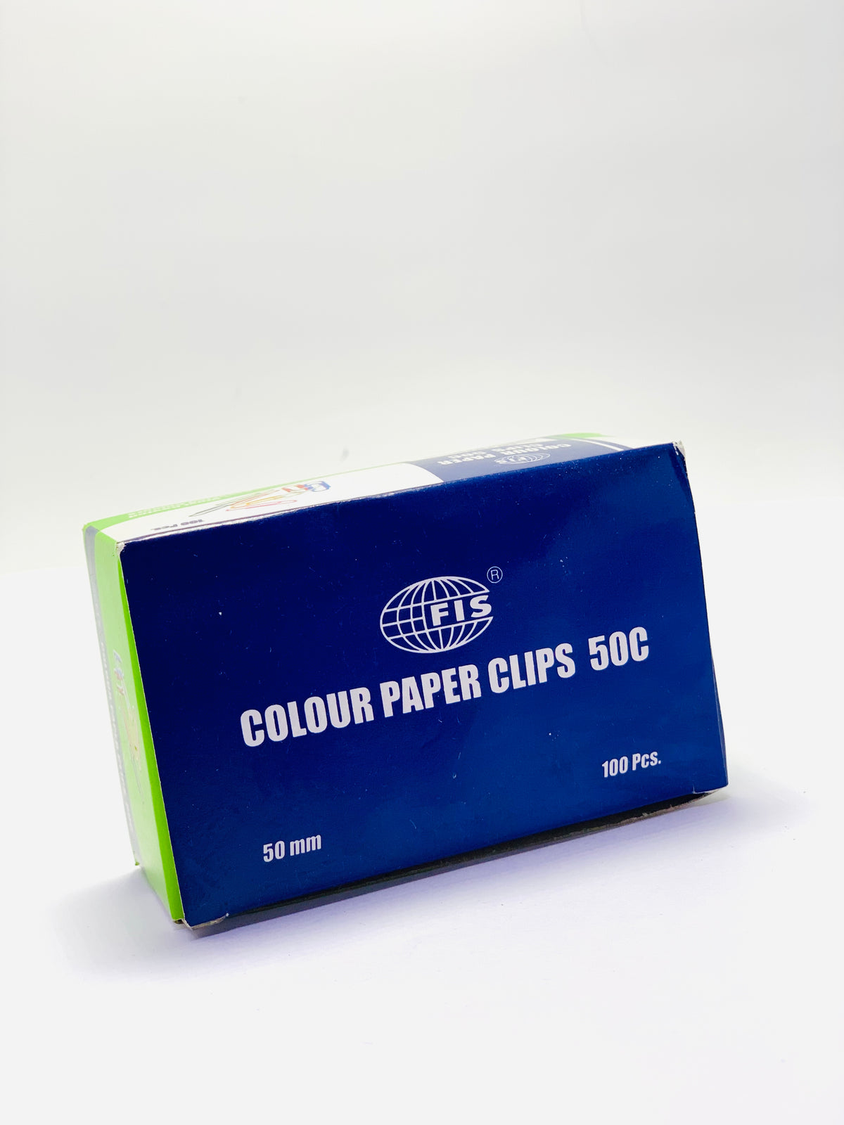 FIS COLOR PAPER CLIP 50MM