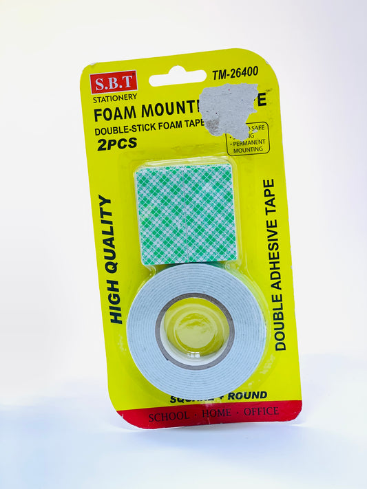 SBT FOAM MOUNTING TAPE SQUARE AND CIRCE