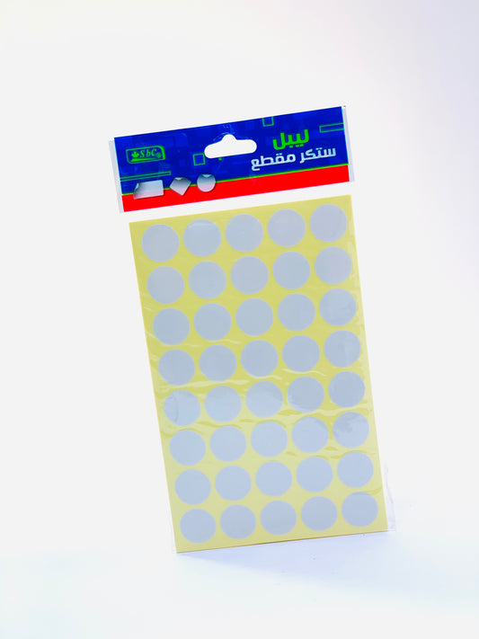 SBC SELF ADHESIVE LABELS ROUND 3884 013