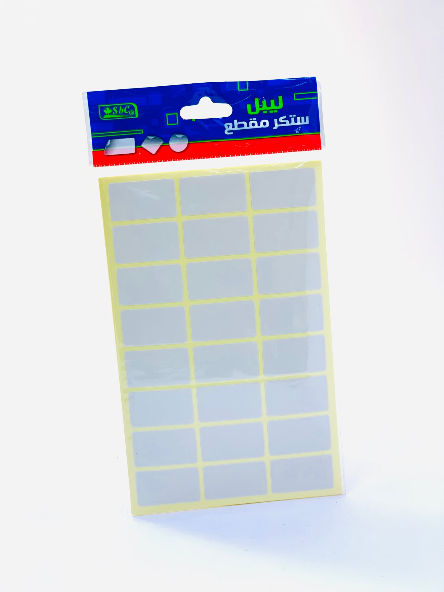 SBC SELF ADHESIVE LABELS WHITE SQUARE