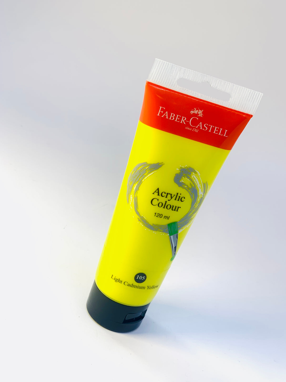 FABER CASTELL ACRYLIC COLOR LIGHT CADMIUM YELLOW 120ML