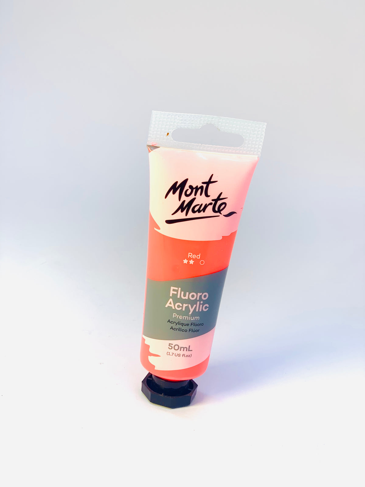 MONT MORTE FLUORO ACRYLIC PREMIUM RED 50ML