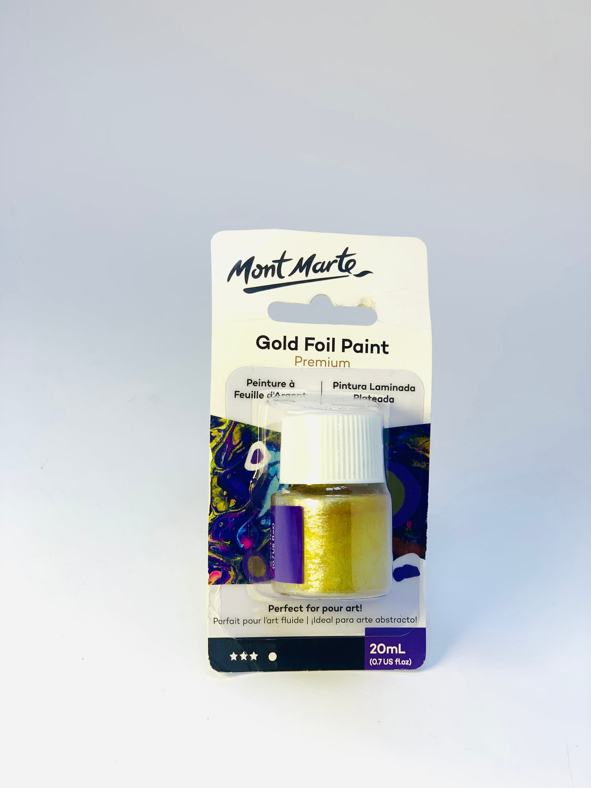 MONT MORTE GOLD FOIL PAINT 20ML