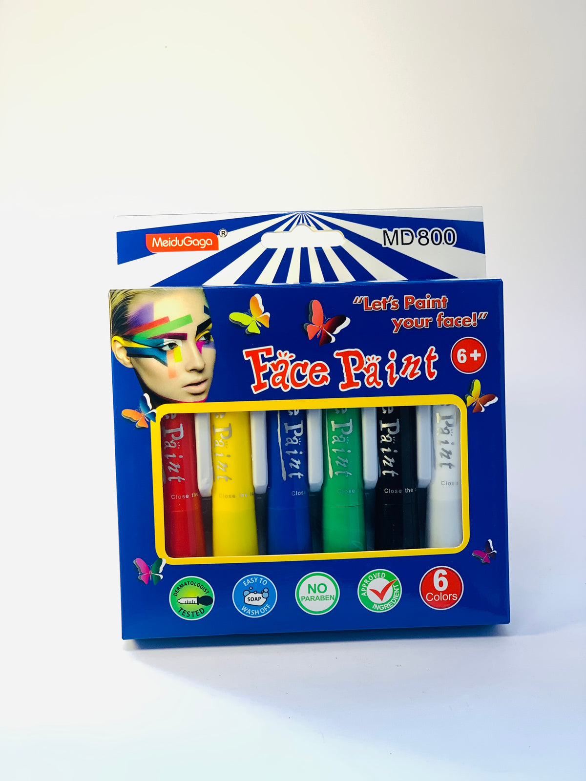 MD800 FACE PAINT 6 COLORS
