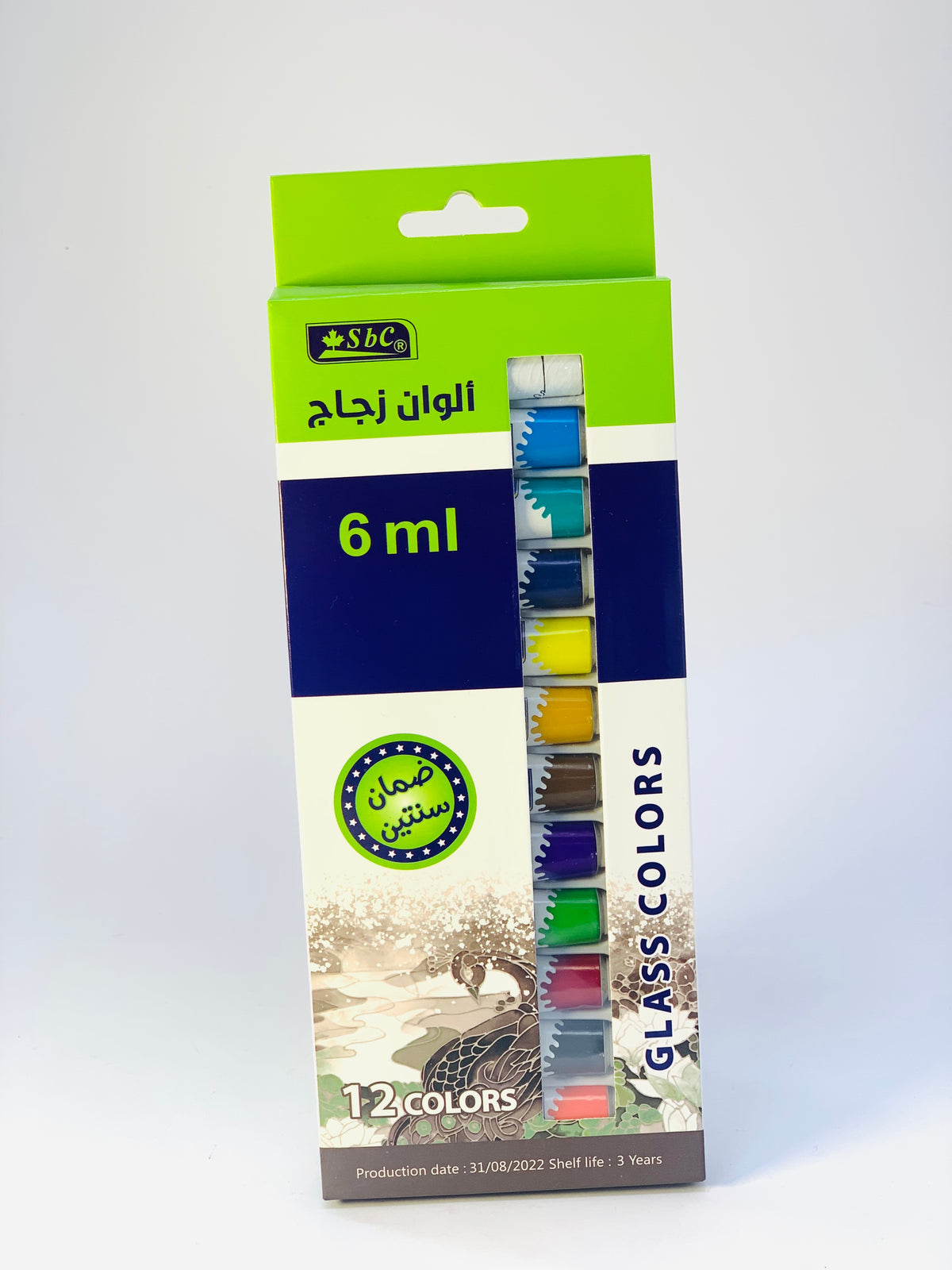 SBC GLASS COLOR MIX 12 CLR 6ML