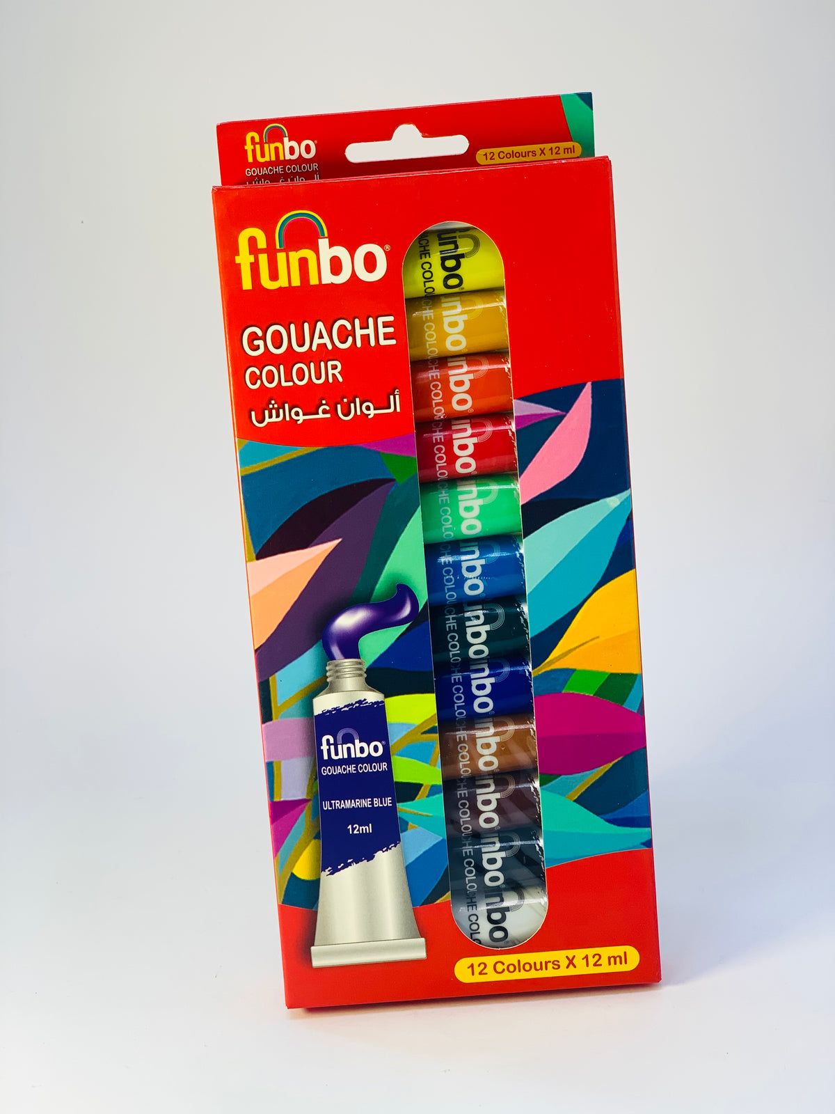 FUNBO GOUACHE 12 COLOR - 12ML