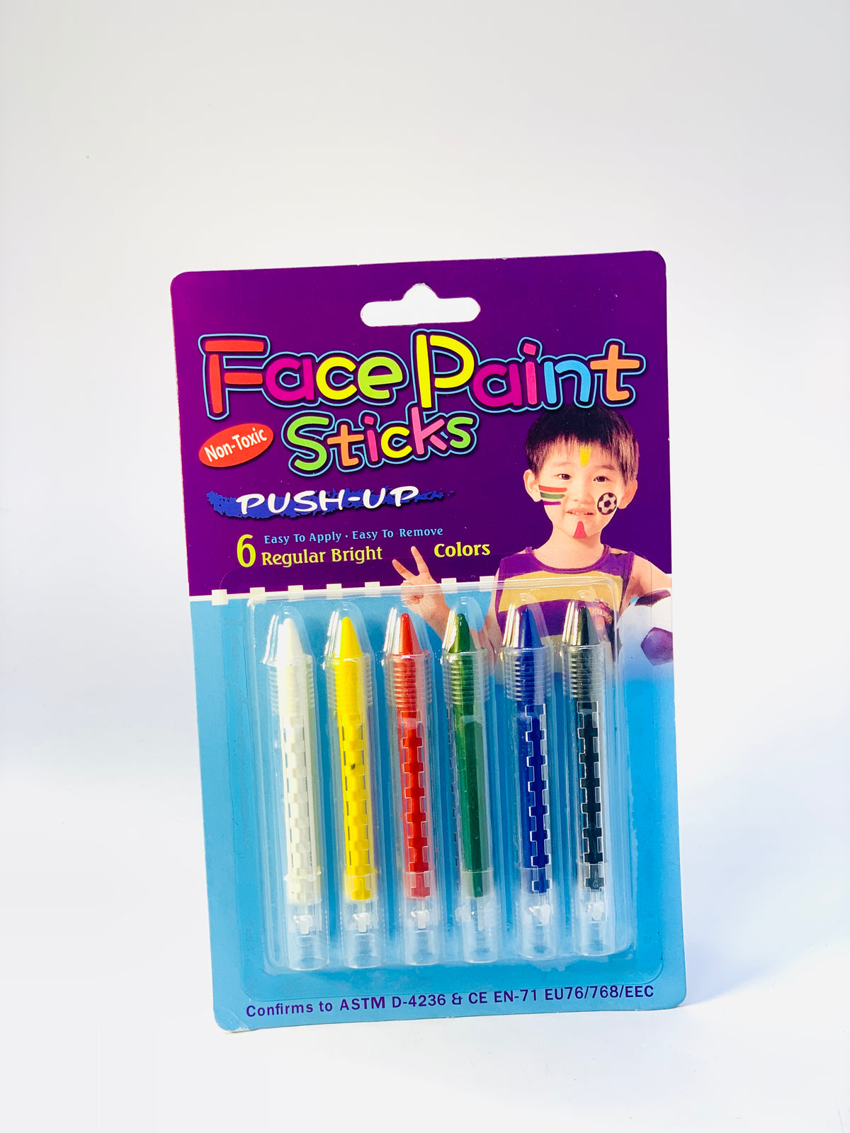 FACE PAINT STICK 6  CLR