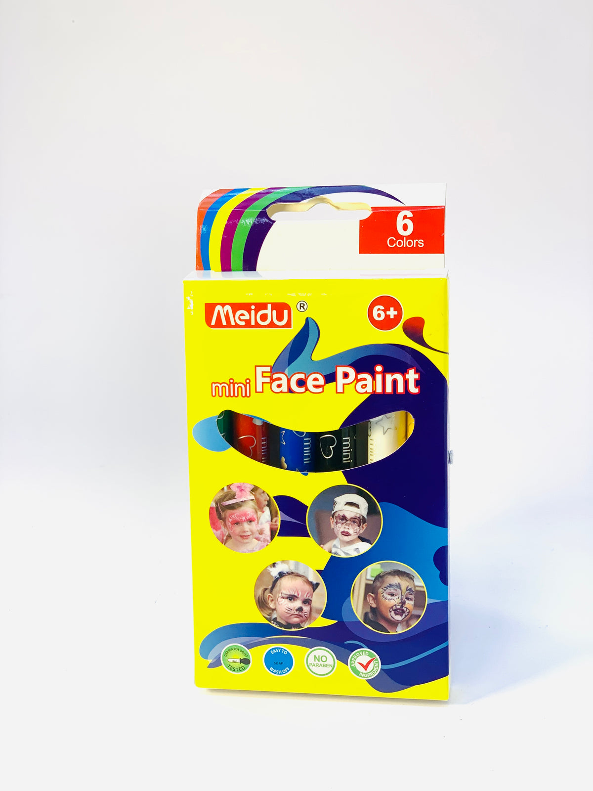 MEIDU MINI FACE PAINT 6 CLR
