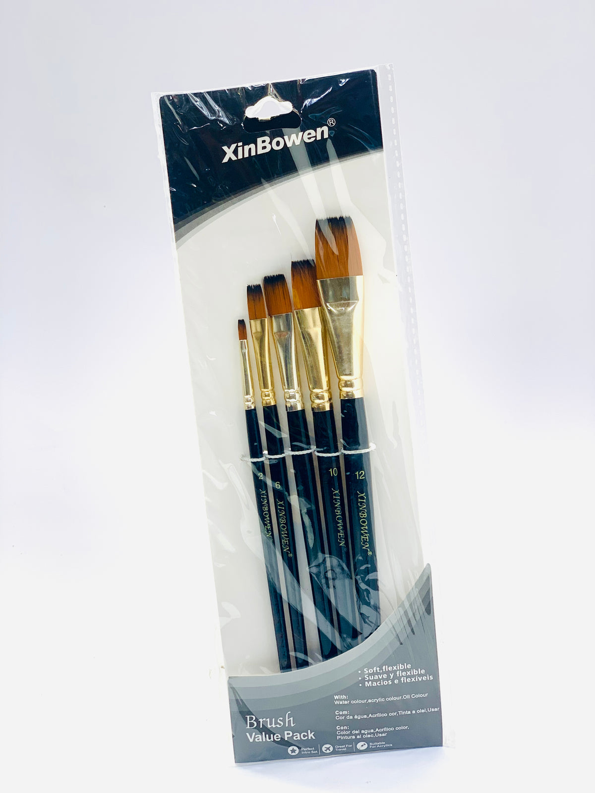 XIN BOWEN ARTST BRUSH 5PCS
