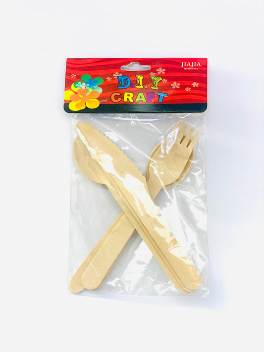 JIA JIA CRAFT SPPON SET WOODEN