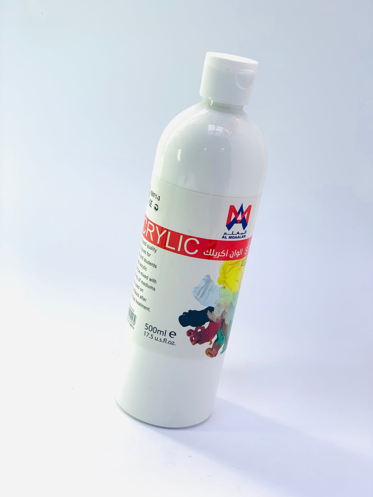 AL MOAALAM ACRYLIC 500ML WHITE