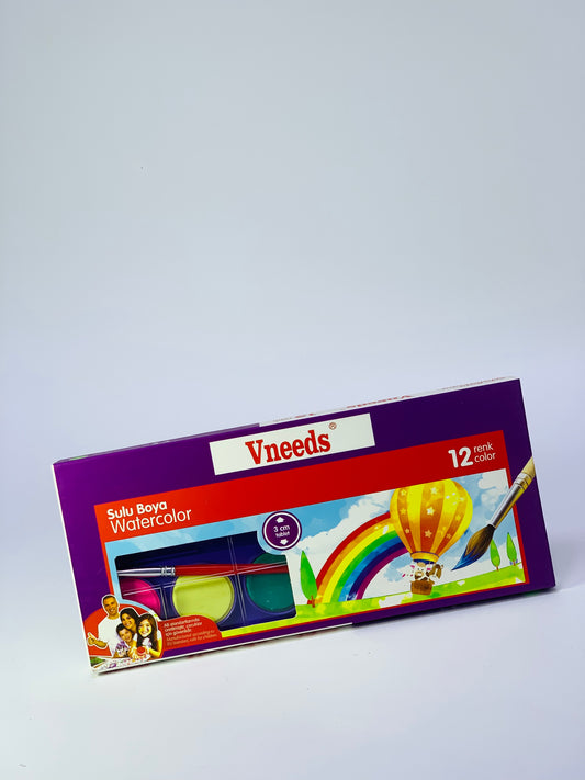VNEEDS SULU BOYS WATER COLOR 12 RENK COLOR
