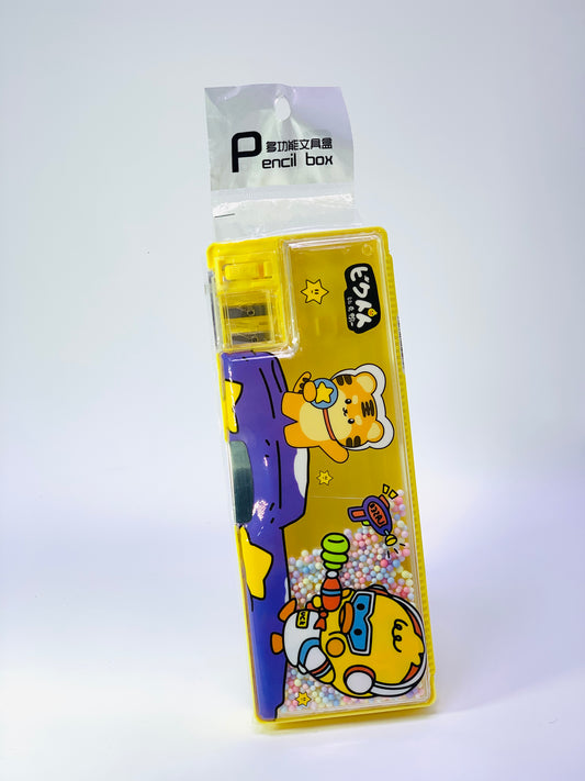 MAGNETIC PENCIL CASE WITH SHARPENER