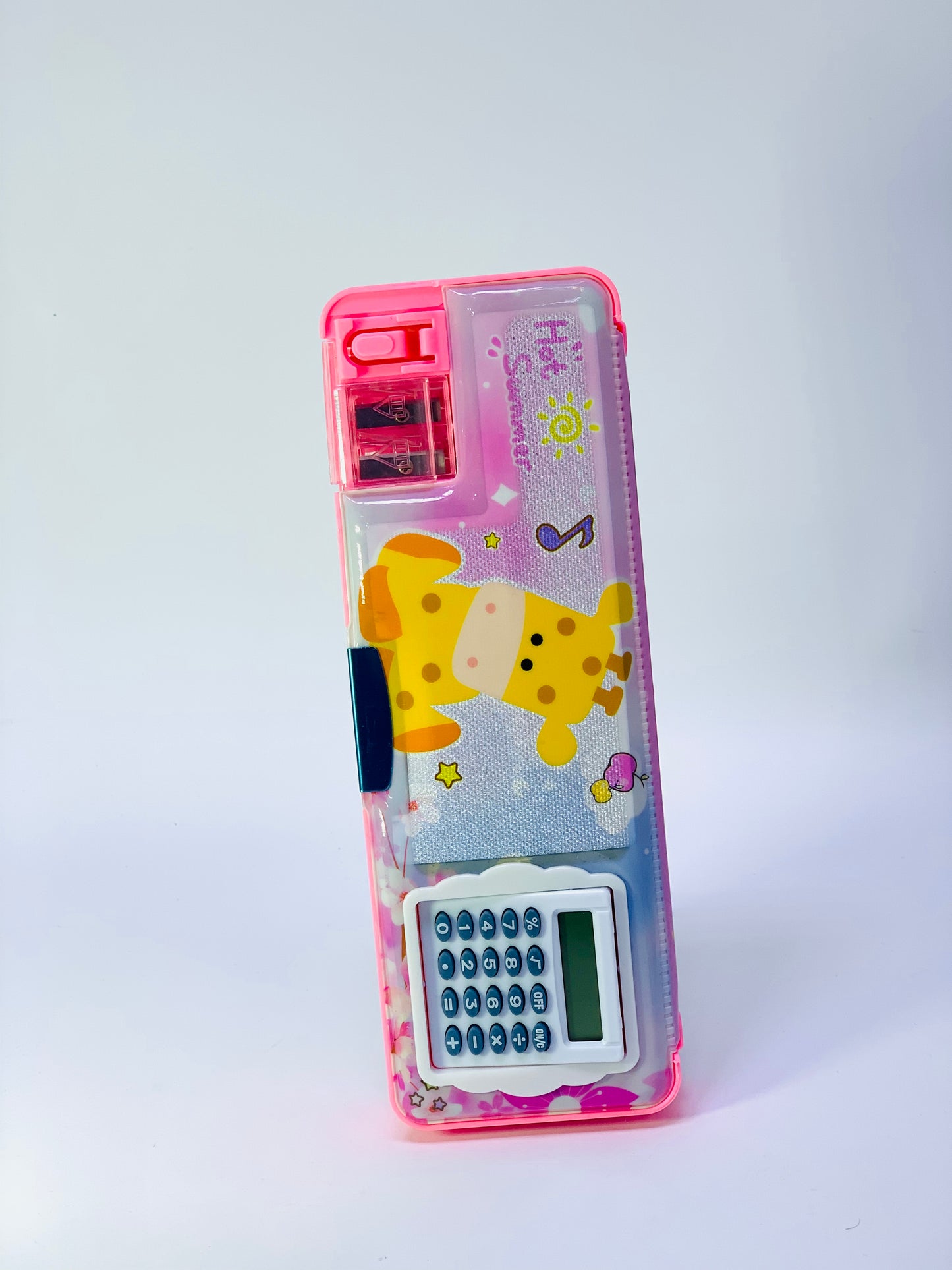 HOT SUMMER CALCULATOR WITH SHARPENER