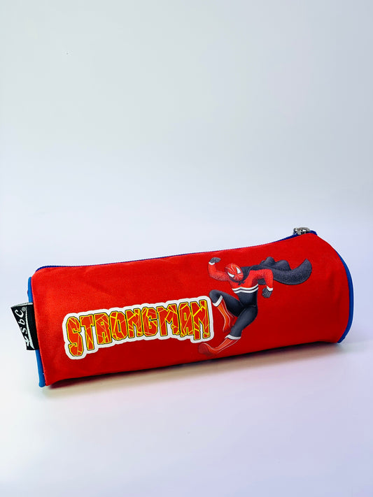 SBC STRONGMAN RED PENCIL CASE
