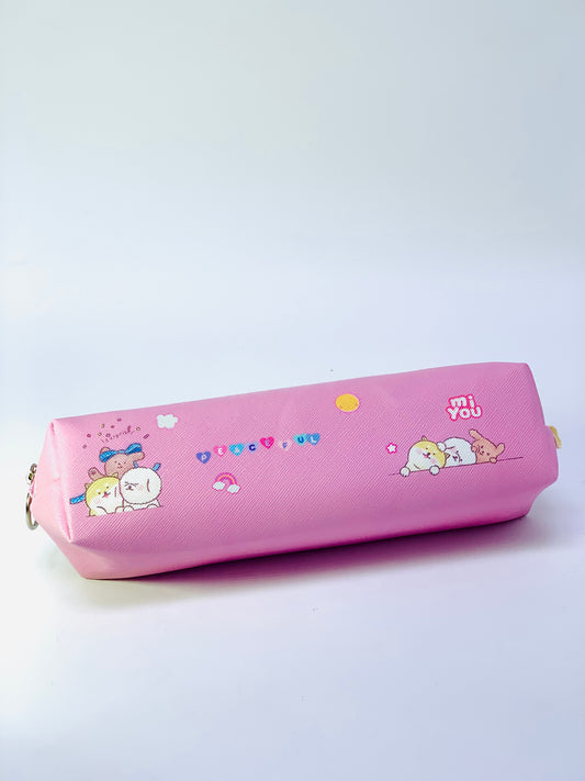 PEACEFUL ,MIYOU PINK PENCLE CASE