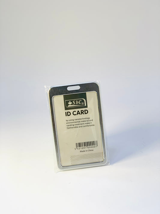ID CART HOLDER SILVER
