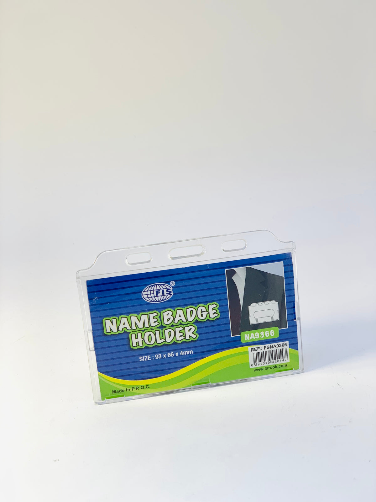 FIS Clear Acrylic  HOLDER 93X66X4MM