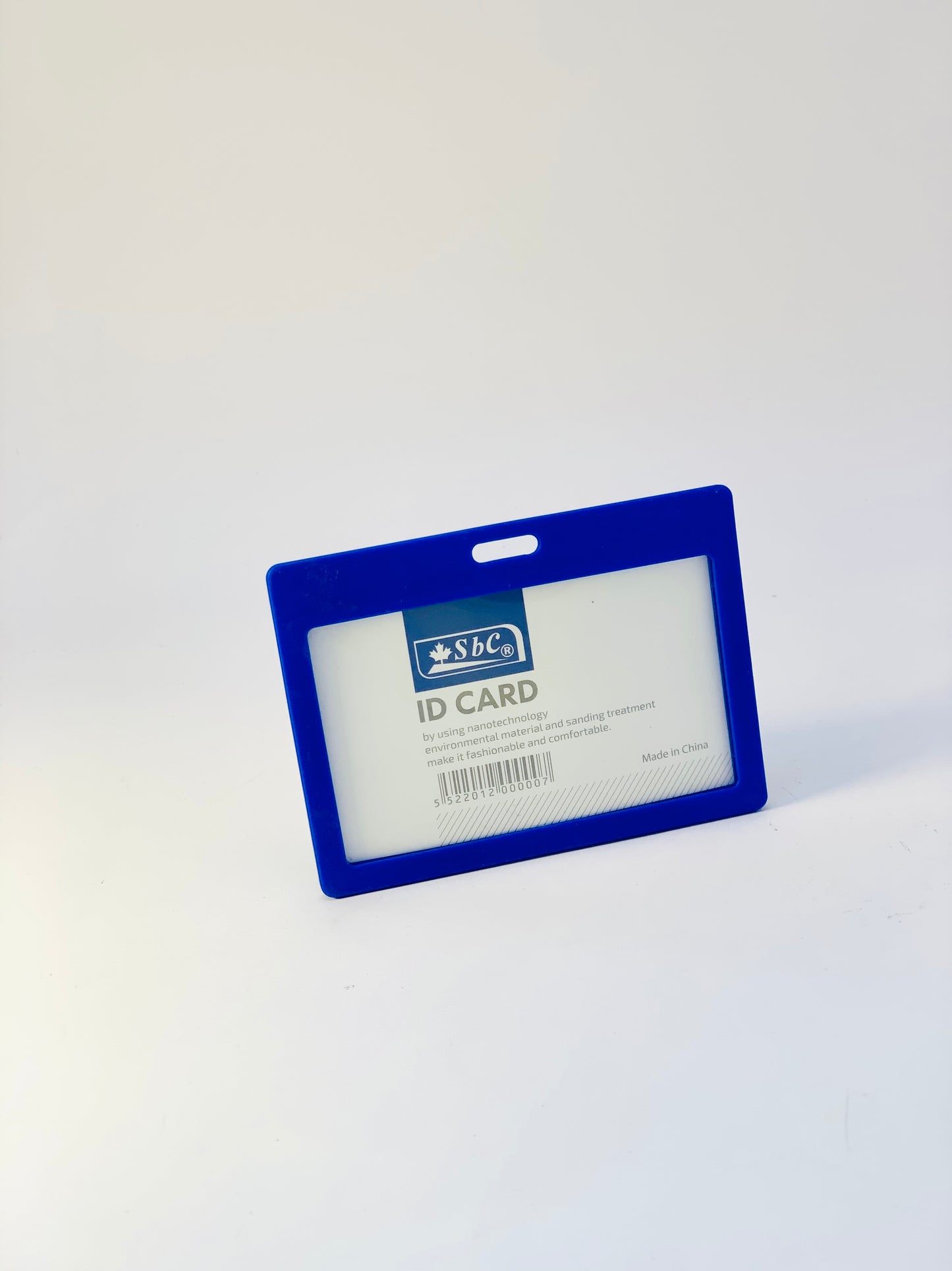 SBC PLASTIC ID CART HOLDER BLUE