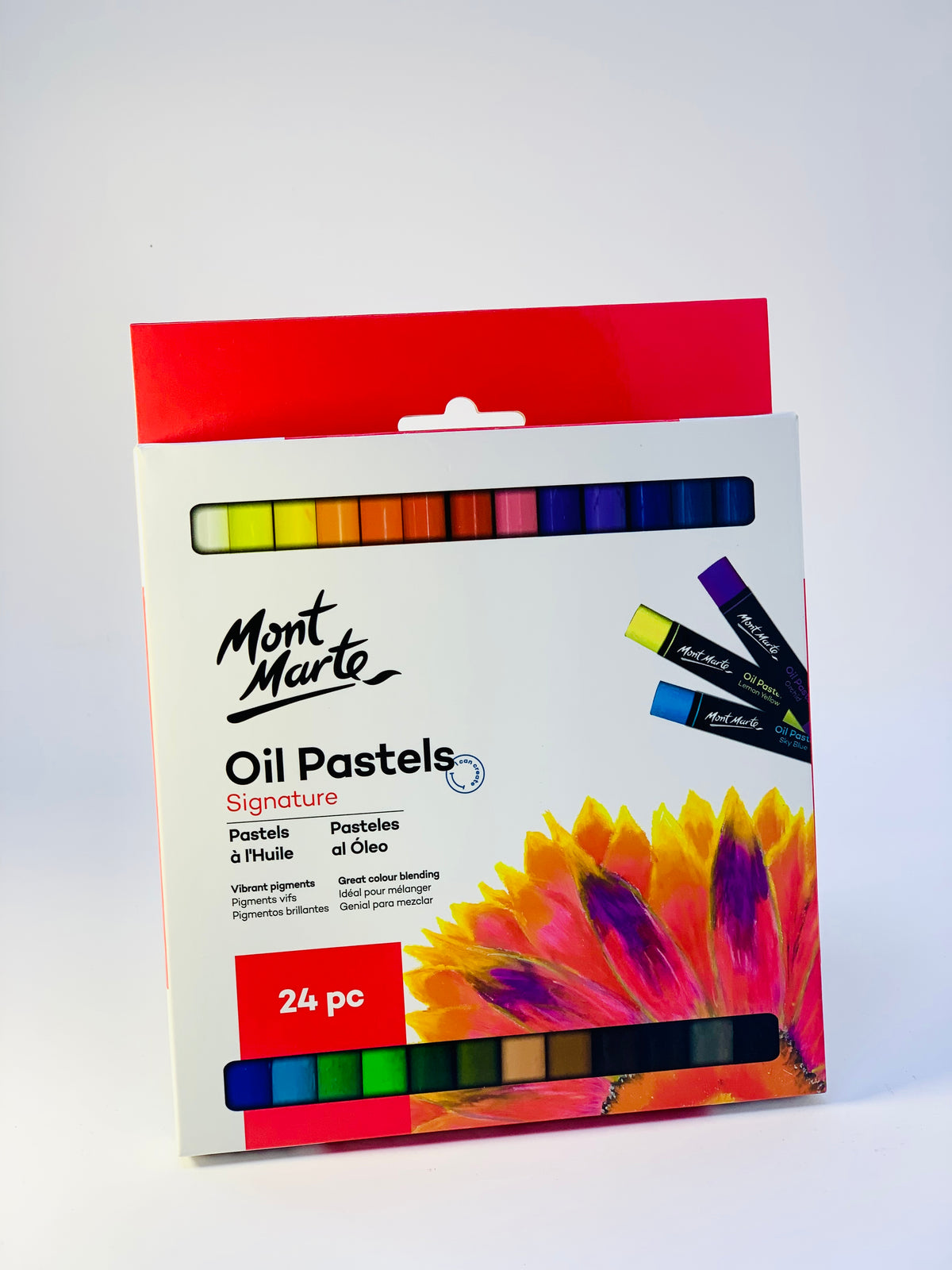 MONT MARTE OIL PASTELS SIGNATURE X24 PCS
