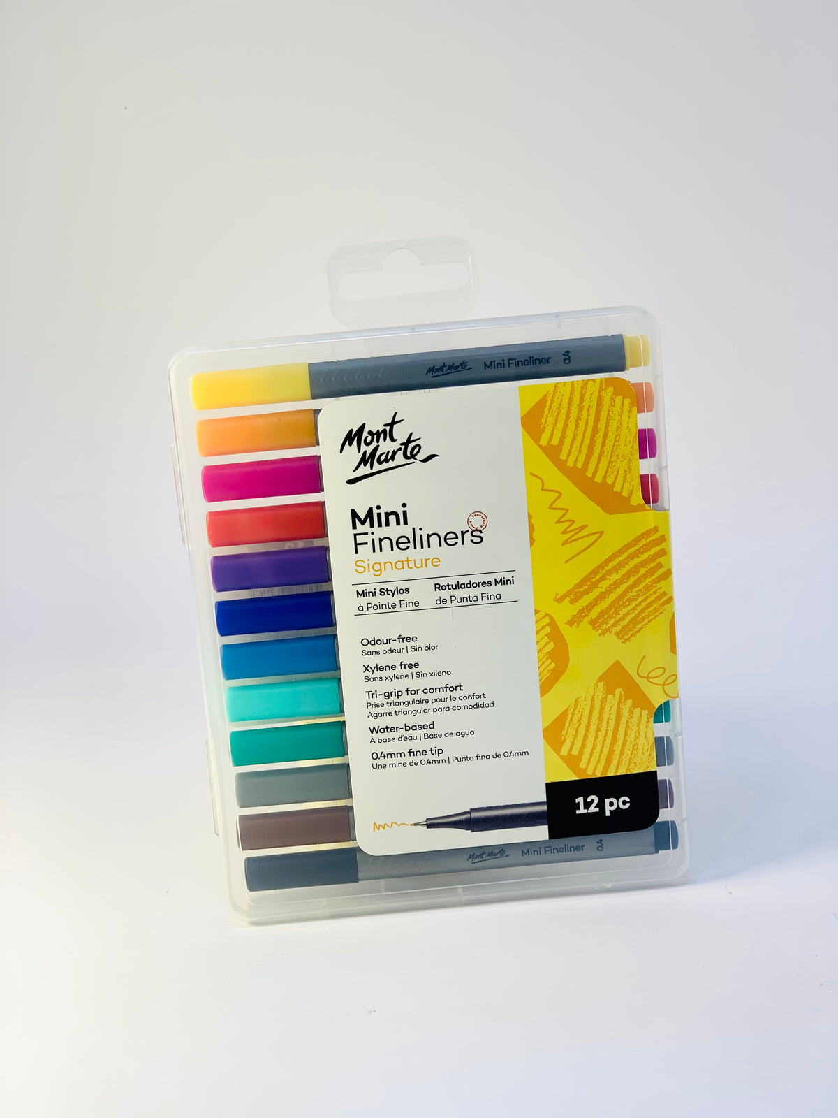 MONT MARTE  Mini Fineliners 0.4 12PCS