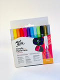 MONT MARTE ACRYLIC PAINT PEN 12 PCS