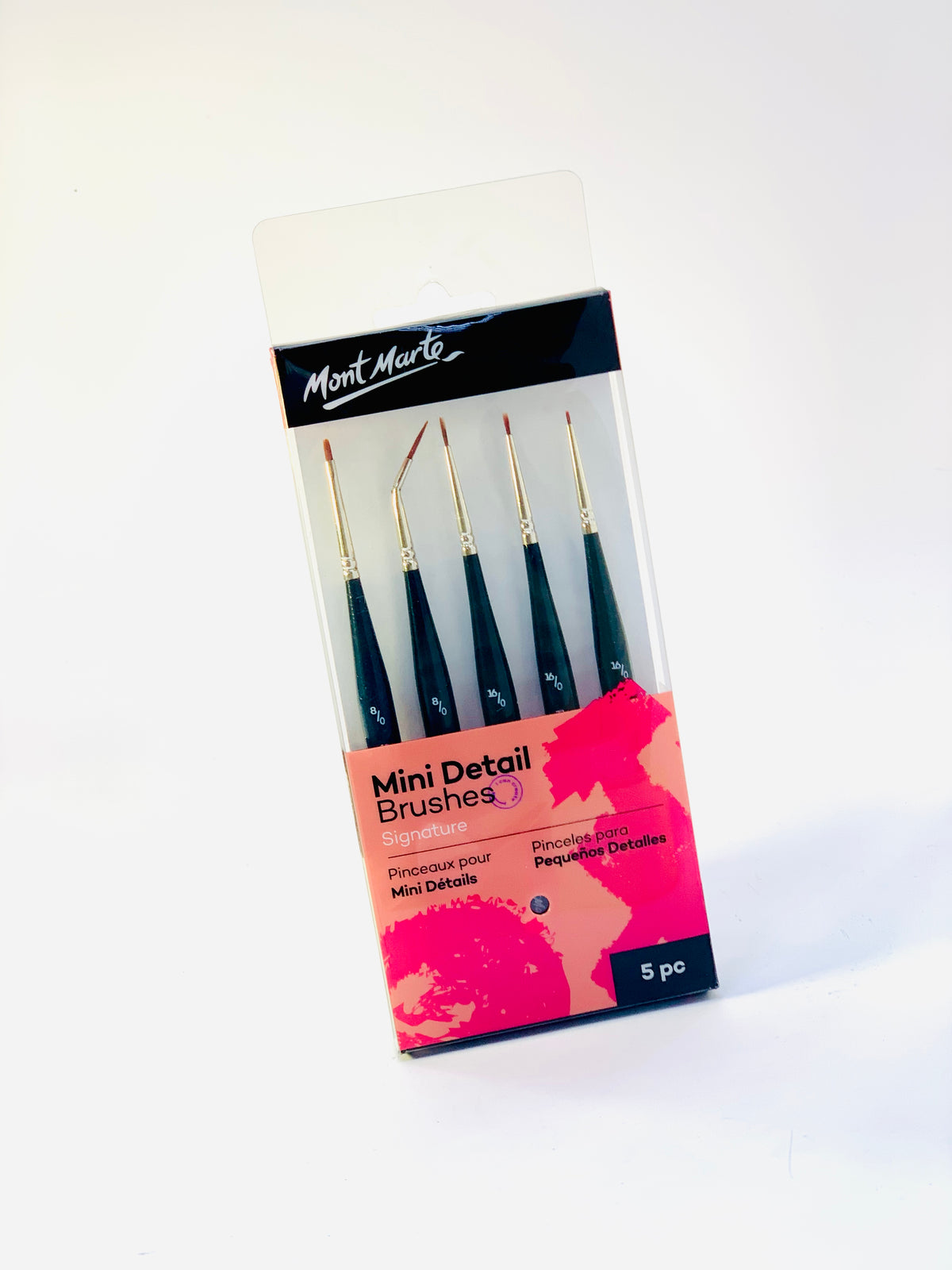 MONT MARTE MINI DETAIL BRUSHES 5 PCS