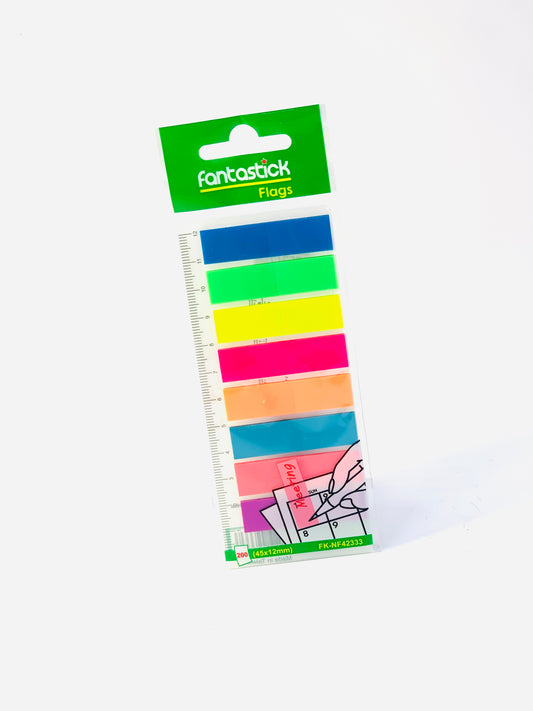 FANTASTICK PLAGS STICKYNOTE 200SHEETS 44X12MM