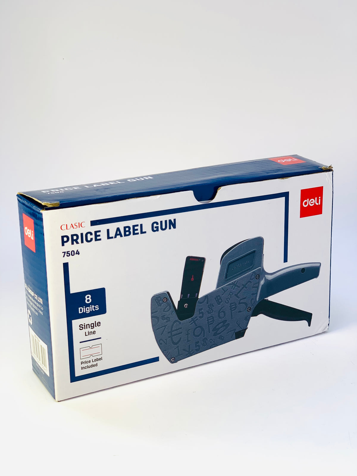 DELI PRICE LABLE GUN 7504 8 DIGITS SINGLE LINE