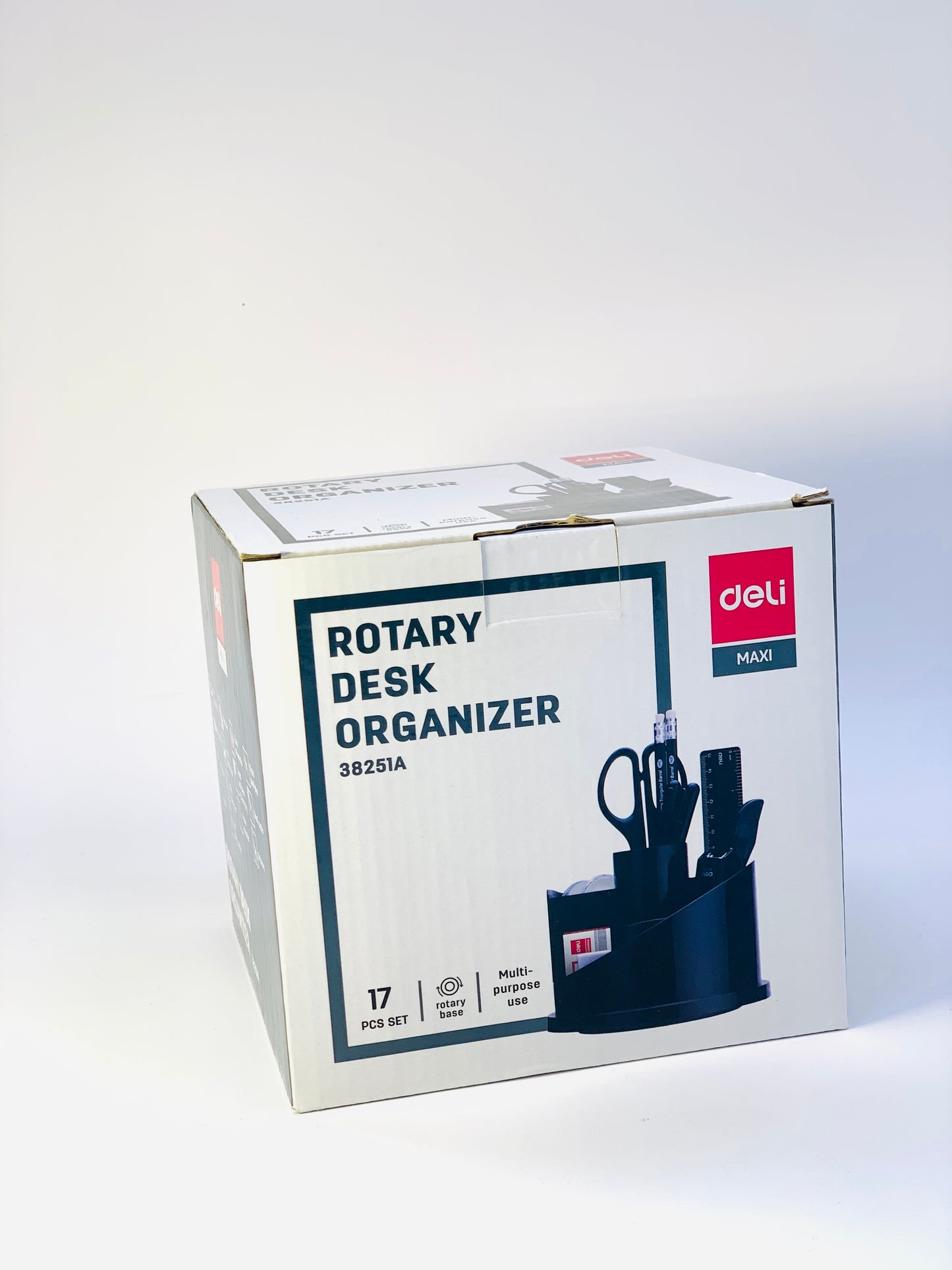 ROTARY DESK ORGANIZER 17 PCS SET
