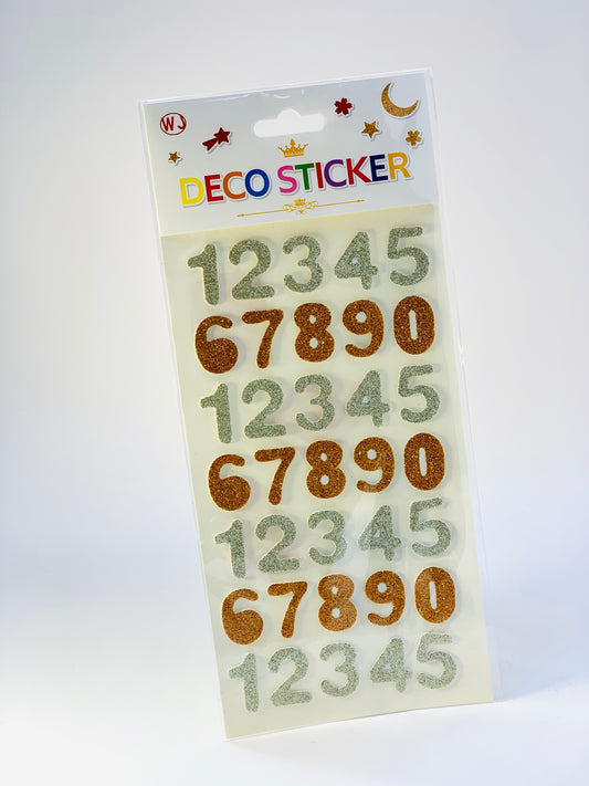 DECO STICKER GLITTER