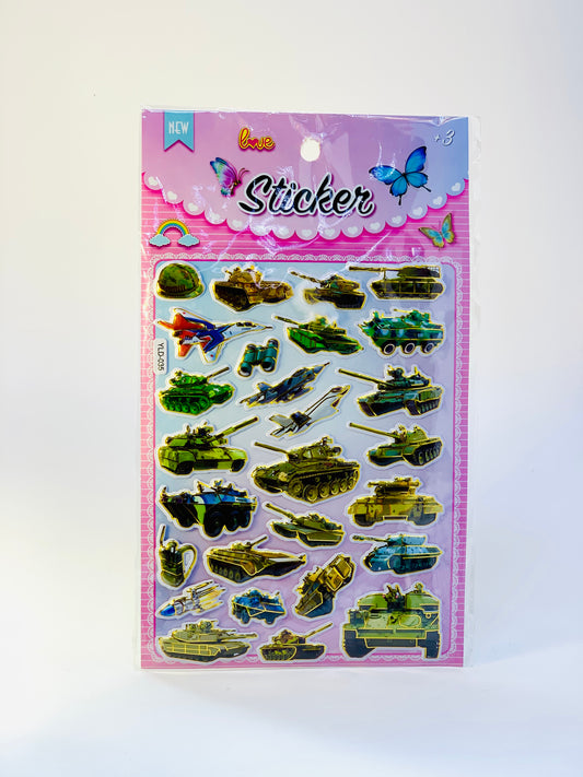 ARMY VEHICLE STICKERS