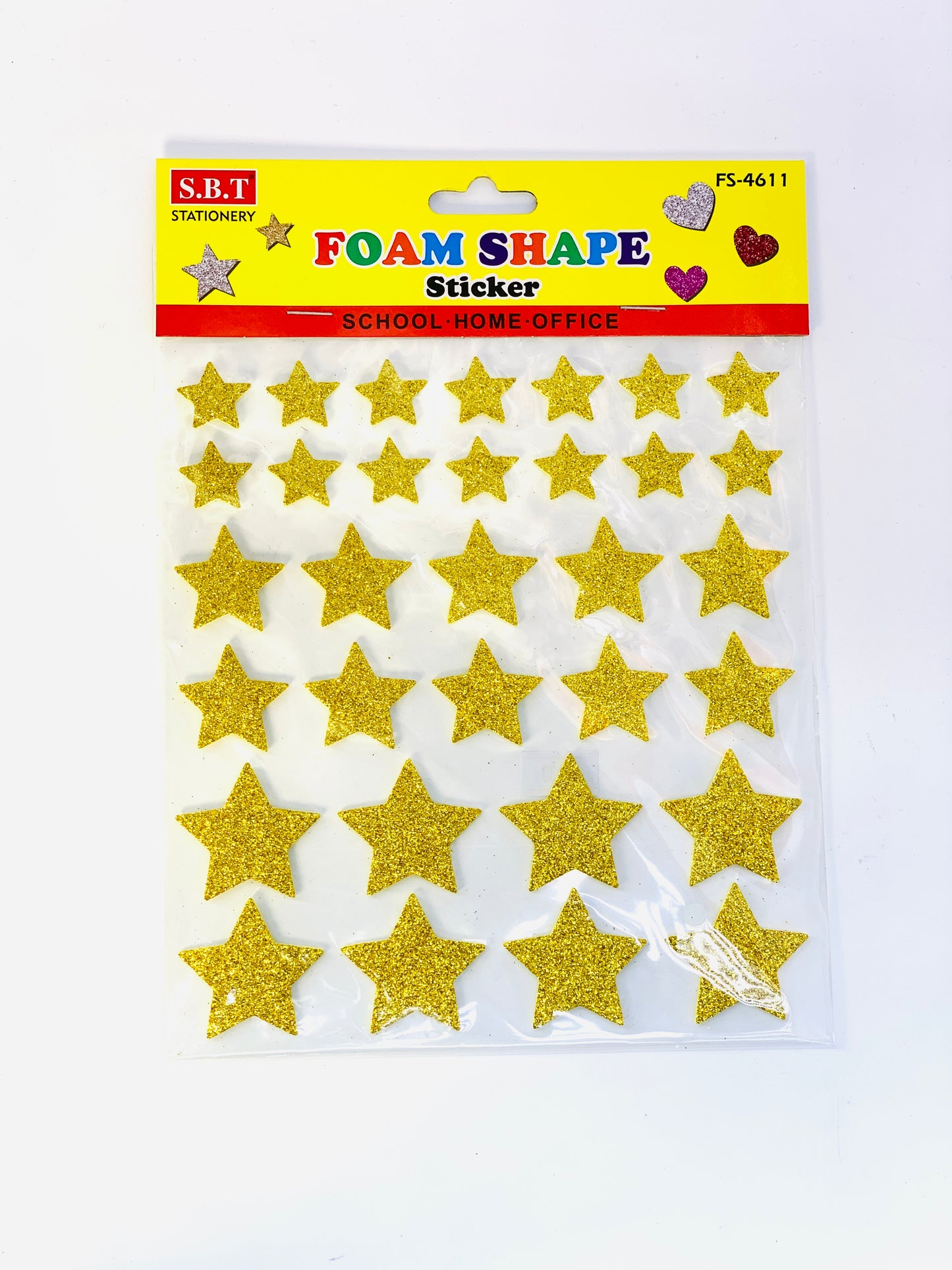 GOLD GLITTER STICKER