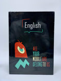 A4 ENGLISH 4 LINE NOTE BOOK 80 GSM 100  SHEETS