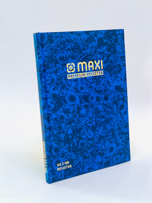 MAXI A5 2QR REGISTER BOOK