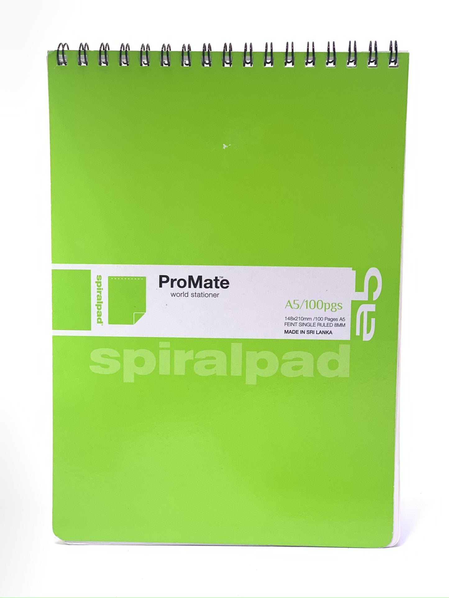 PROMATE SPIRAL SINGLE LINE NOTE PAD