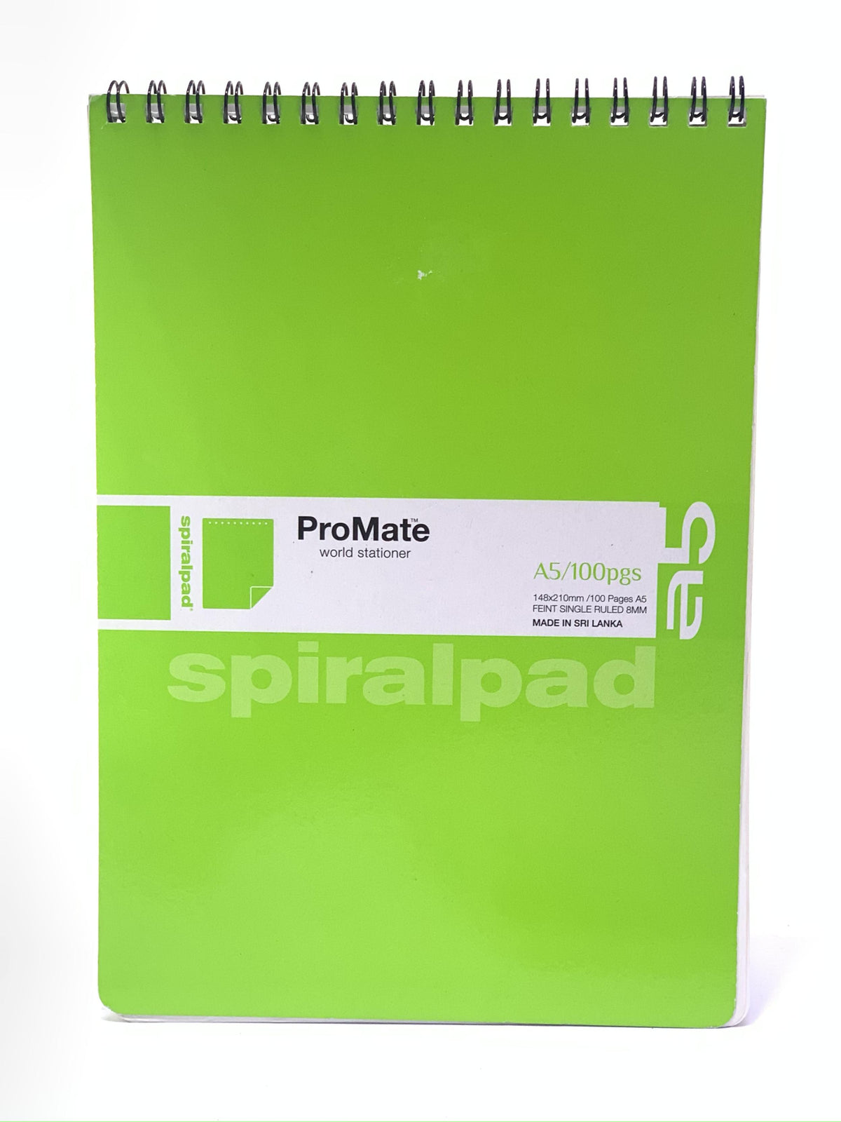 PROMATE SPIRAL SINGLE LINE NOTE PAD