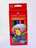 FABER CASTEL COLOUR PENCILS 1X12