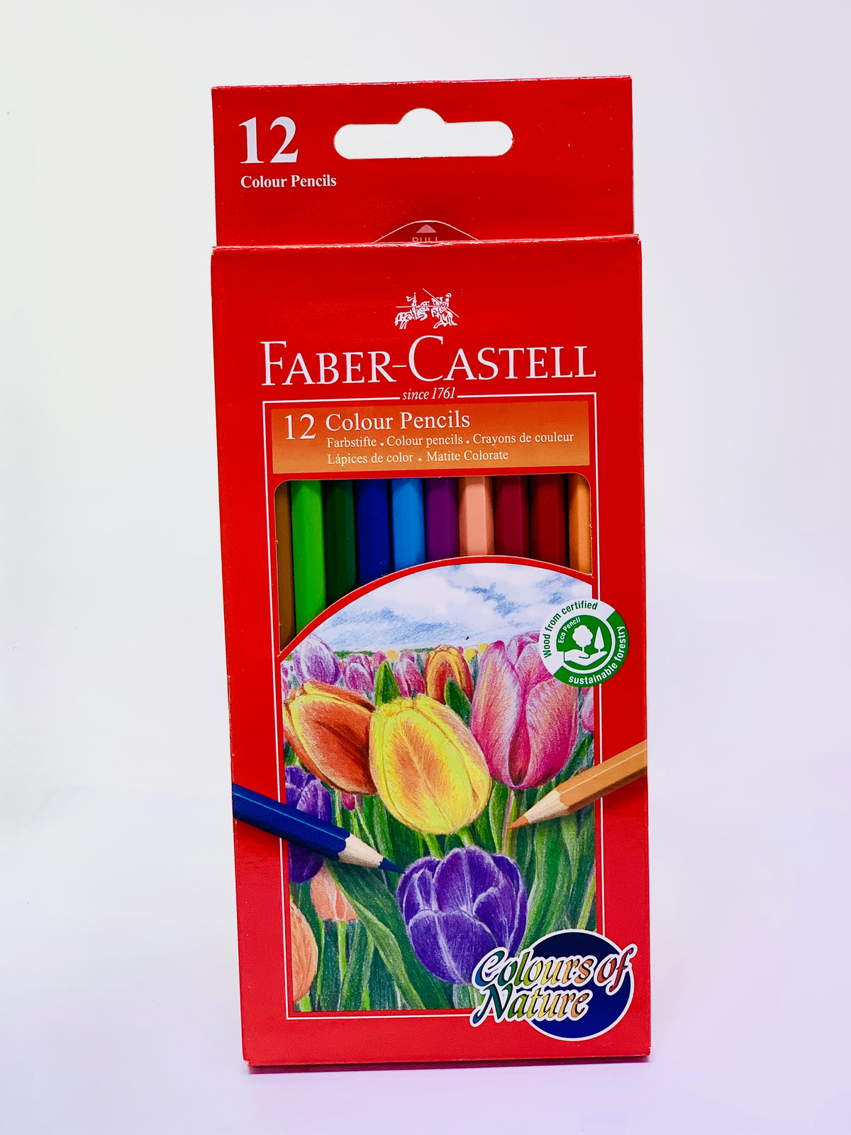 FABER CASTEL COLOUR PENCILS 1X12