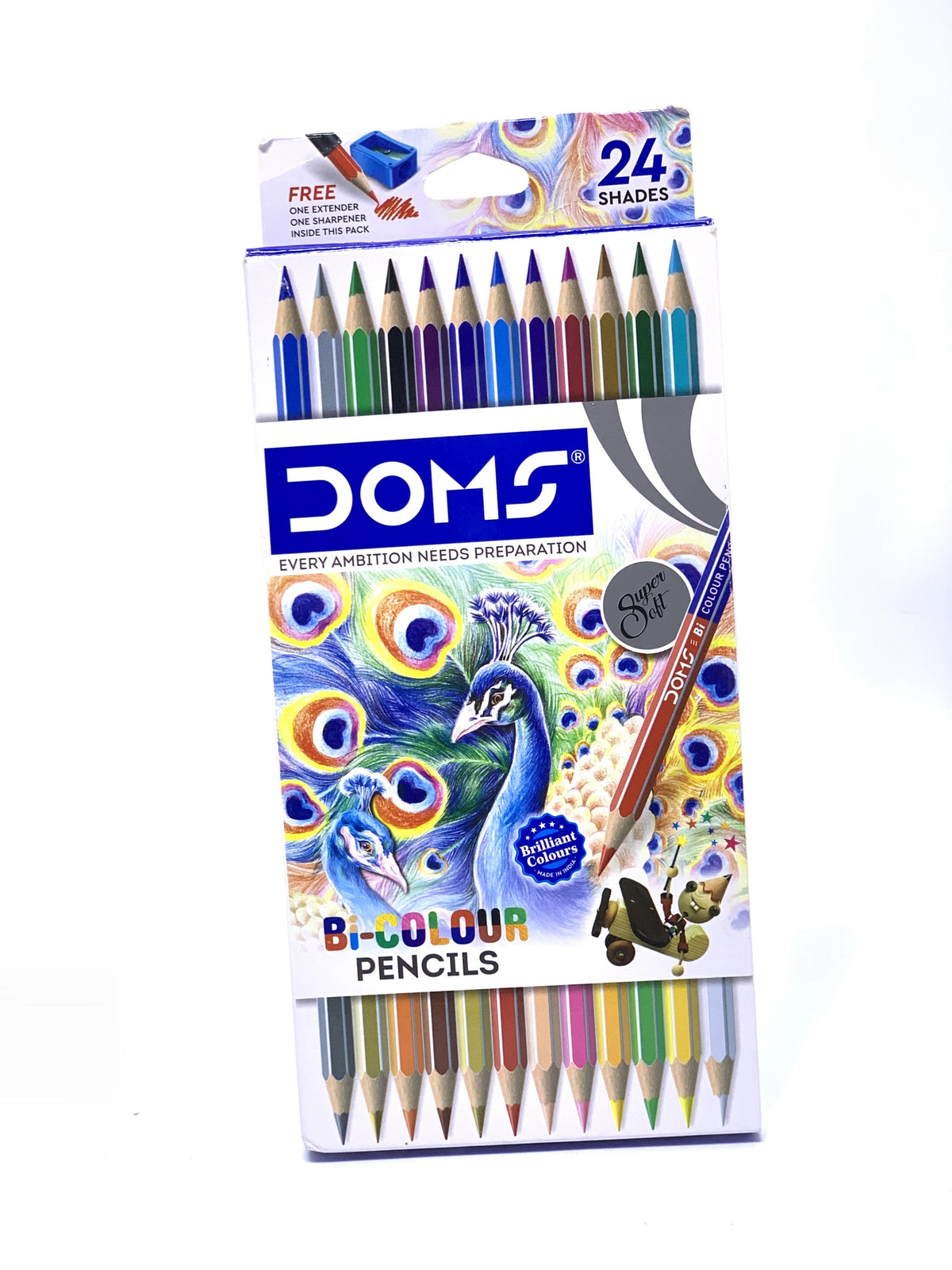 DOMS COLOURING PENCILS 1X24