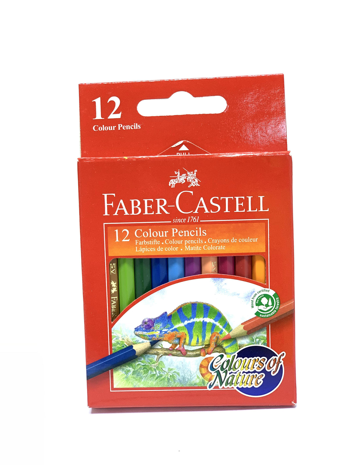 FABER CASTEL COLOURING PENCIL 1X12 MINI