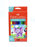 FABER CASTEL JUMBO COLOUR PENCIL 1X12