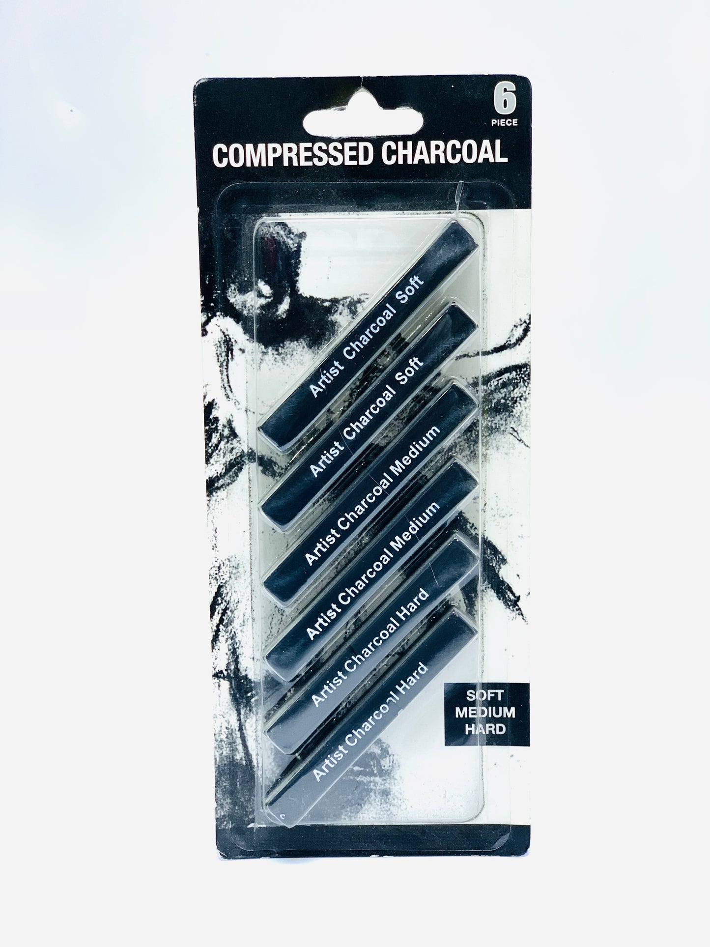 COMPRESSED CHARCOL SET ARTIST  1X6