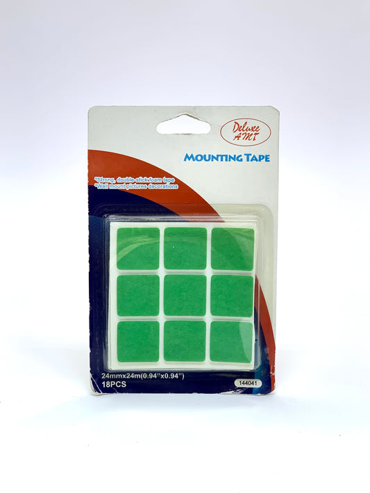 MOUNT TAPE 18 PCS 24X24MM