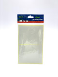SBC WHITE STICKER 10X8 CM 1X10 SHEETS