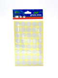 SBC WHITE ROUND LABEL 1X10 SHEETS