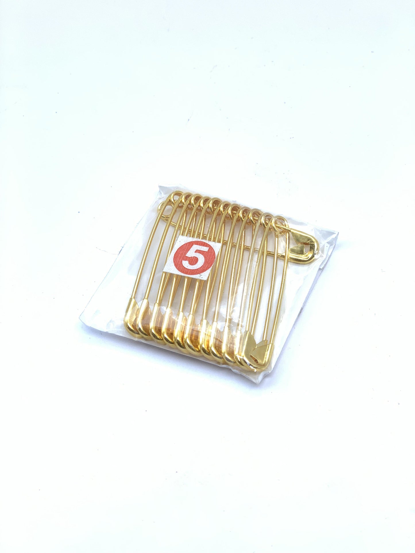 Large Safety Pins 2.2 inches gold