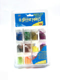 12 PCK GLITTER PAINTS